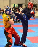 MP junior&oacute;w w Kickboxingu LC -Będzin 2024 Sebastian Jędraś